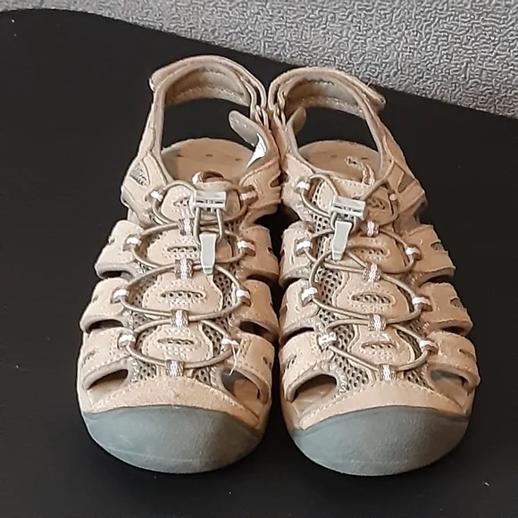 Khombu Shoes Khombu River Sandals Womens 5m Pink And Beige